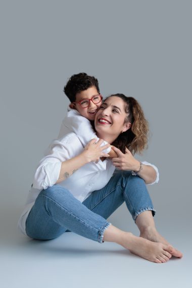 Fotografia familiar en Sevilla