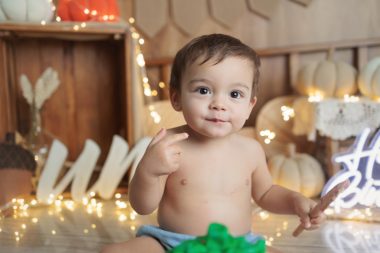 Fotografía infantil de cumpleaños