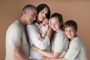 Fotografia newborn familiar