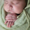 Sesiones newborn envolturas en Sevilla
